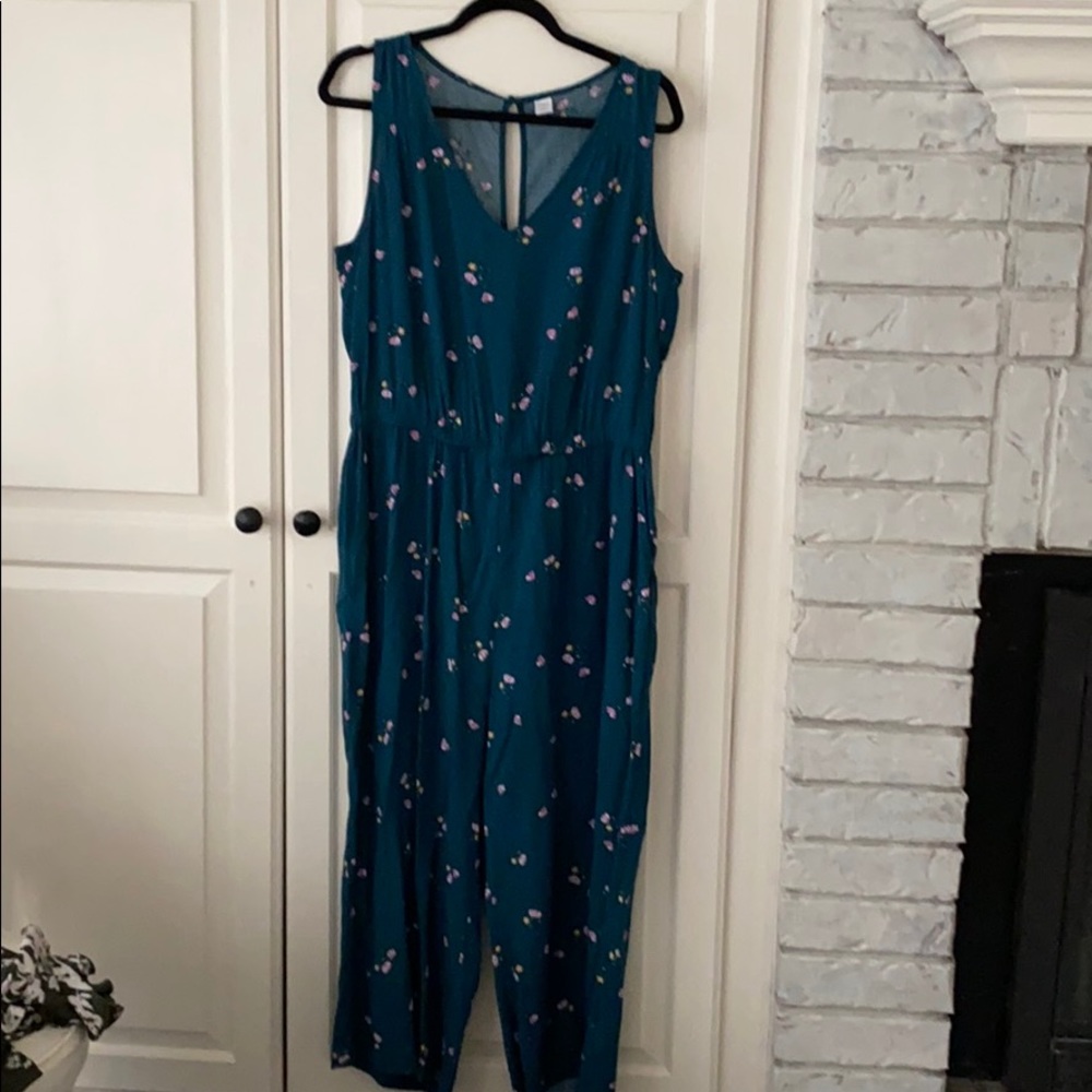 Floral jumpsuit
